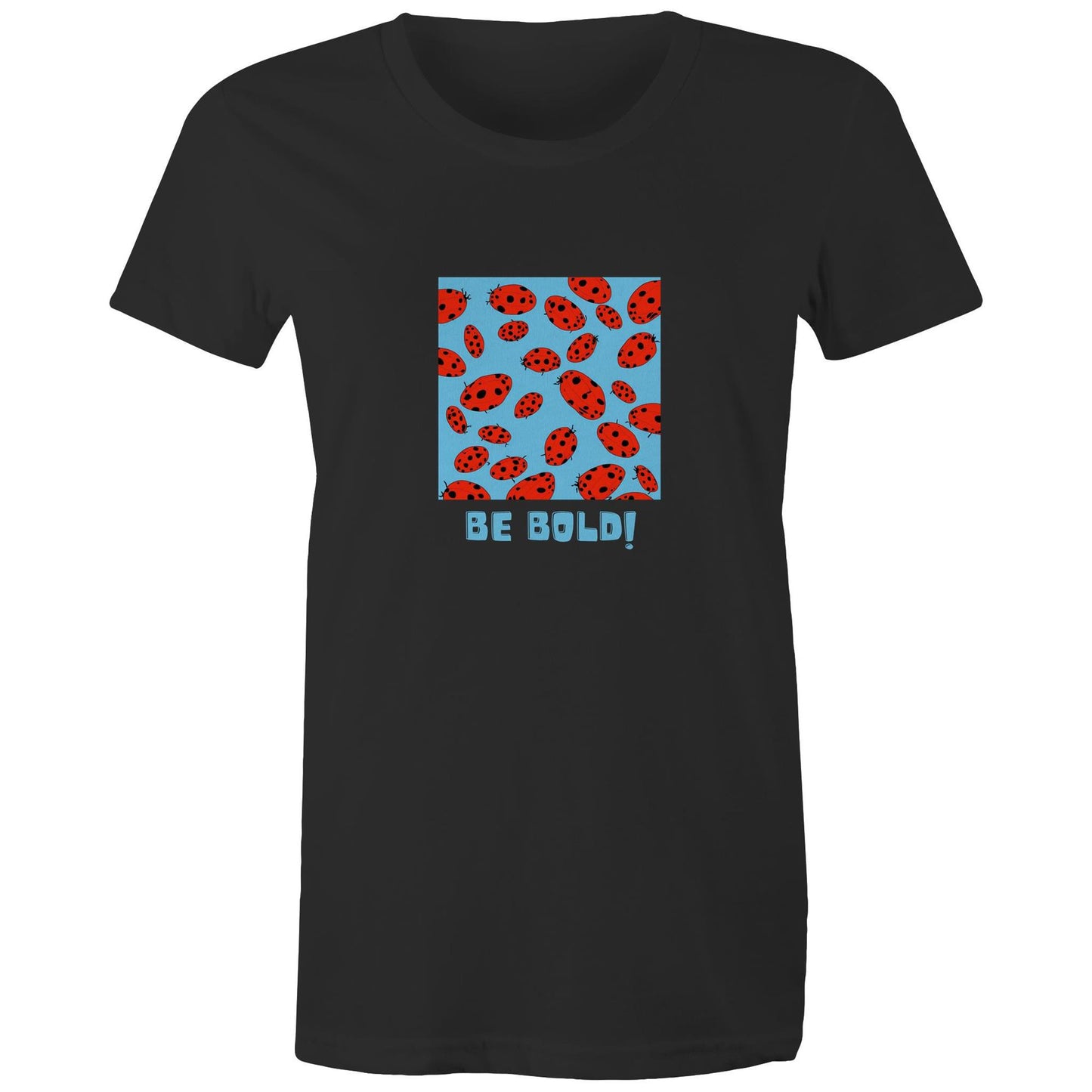 Swarm of ladybirds - Be Bold - Women's Maple Tee