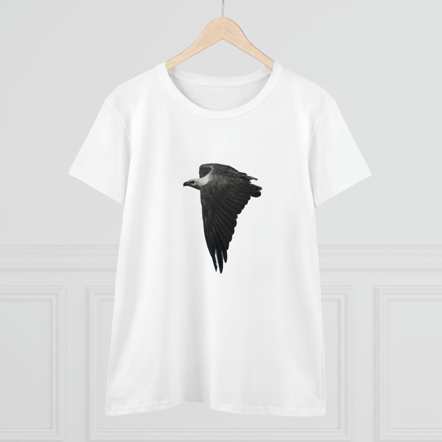 Sea Eagle on Women's Midweight Cotton Tee