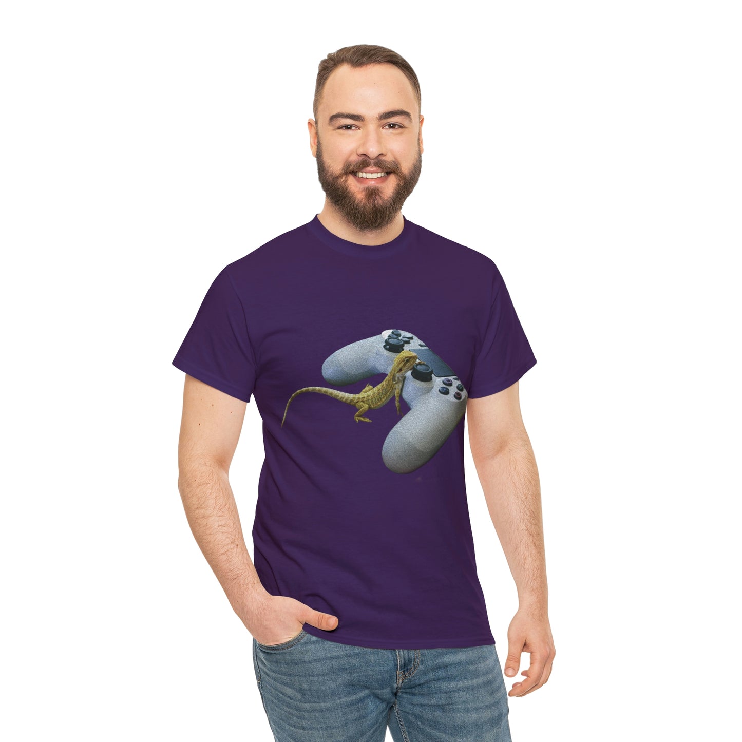 Gaming Gecko - Unisex Heavy Cotton Tee