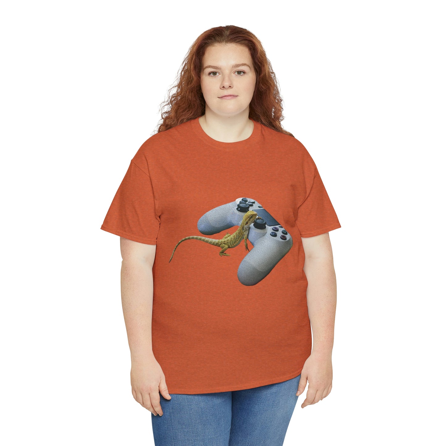 Gaming Gecko - Unisex Heavy Cotton Tee