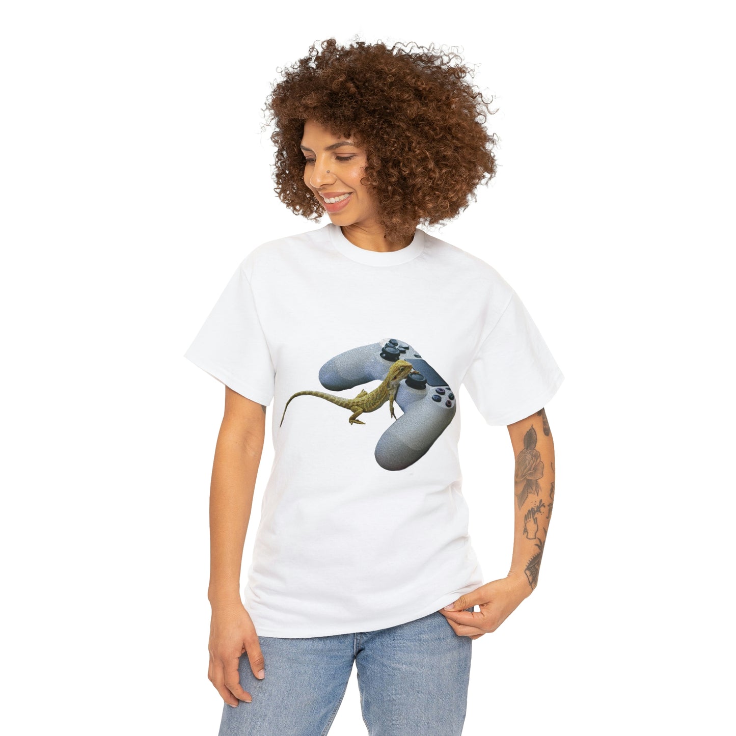 Gaming Gecko - Unisex Heavy Cotton Tee