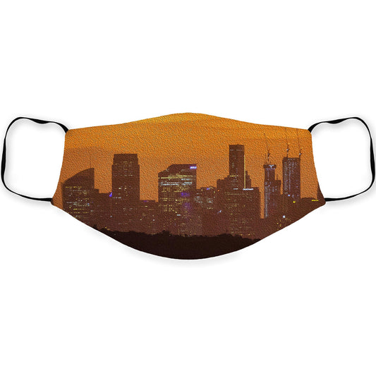 Sydney Sunset Skyline - Premium Face Mask