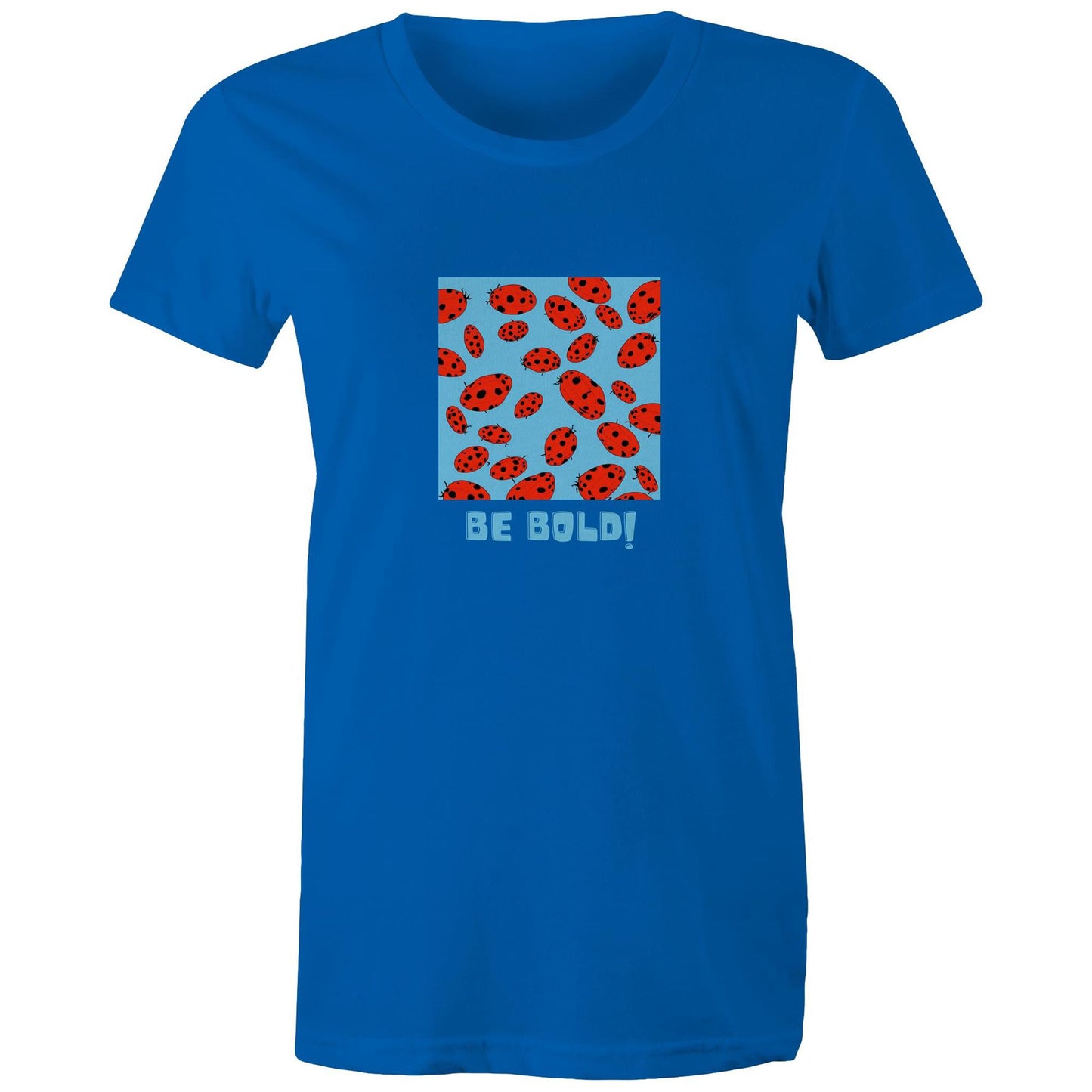 Swarm of ladybirds - Be Bold - Women's Maple Tee