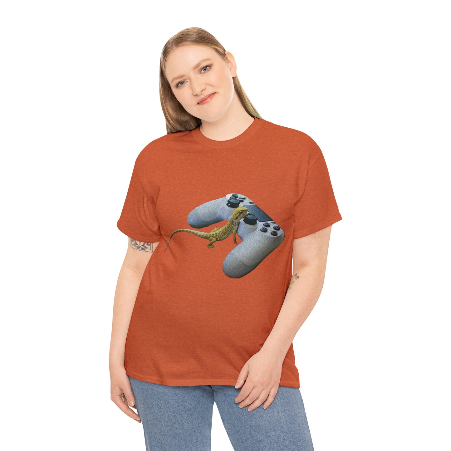 Gaming Gecko - Unisex Heavy Cotton Tee