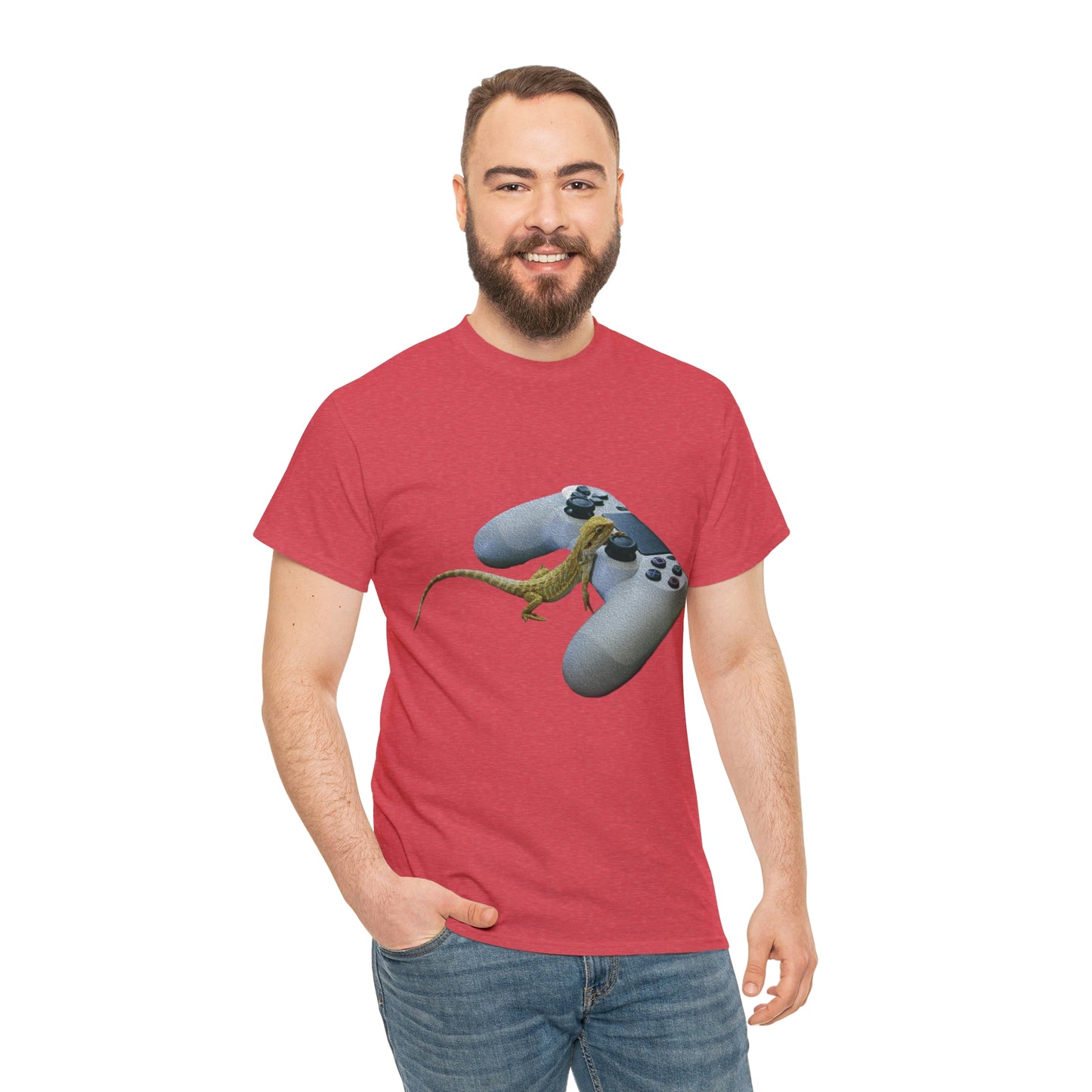 Gaming Gecko - Unisex Heavy Cotton Tee