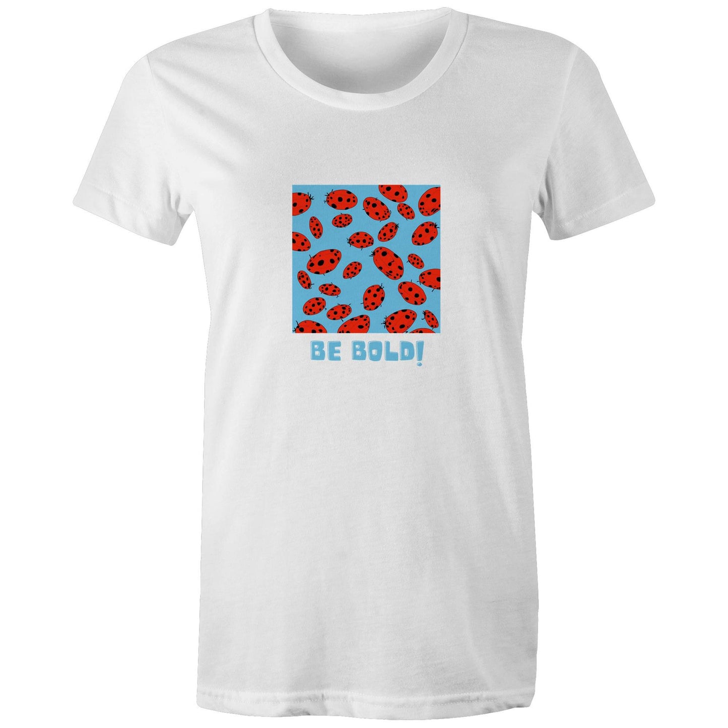 Swarm of ladybirds - Be Bold - Women's Maple Tee