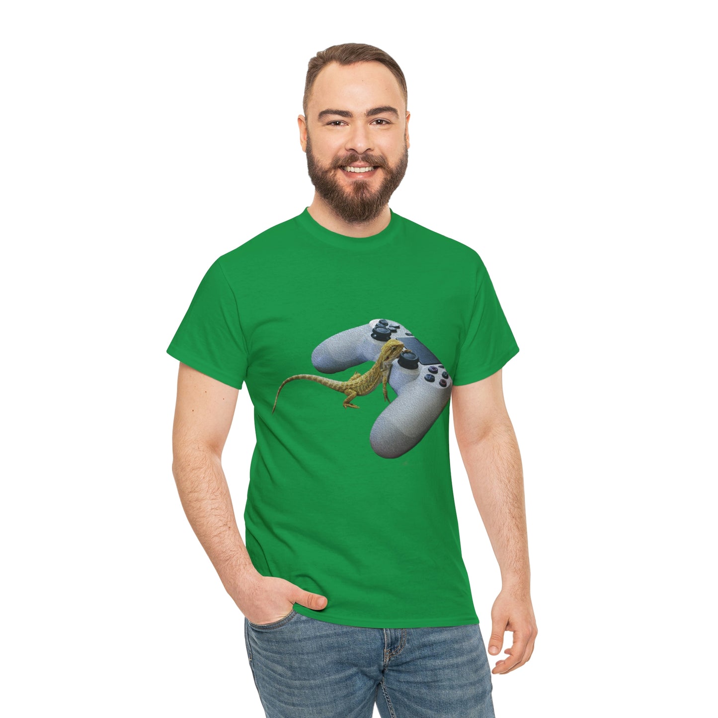 Gaming Gecko - Unisex Heavy Cotton Tee