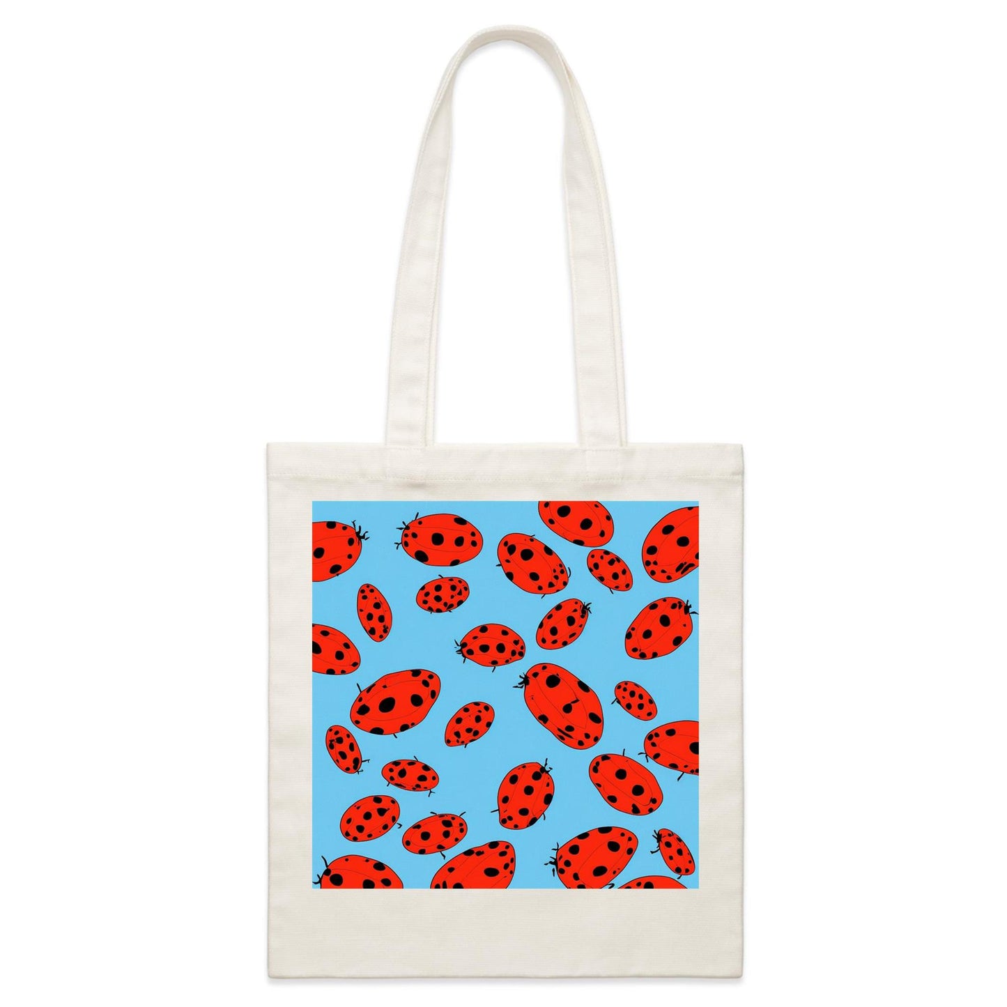 Ladybirds - Parcel Canvas Tote Bag