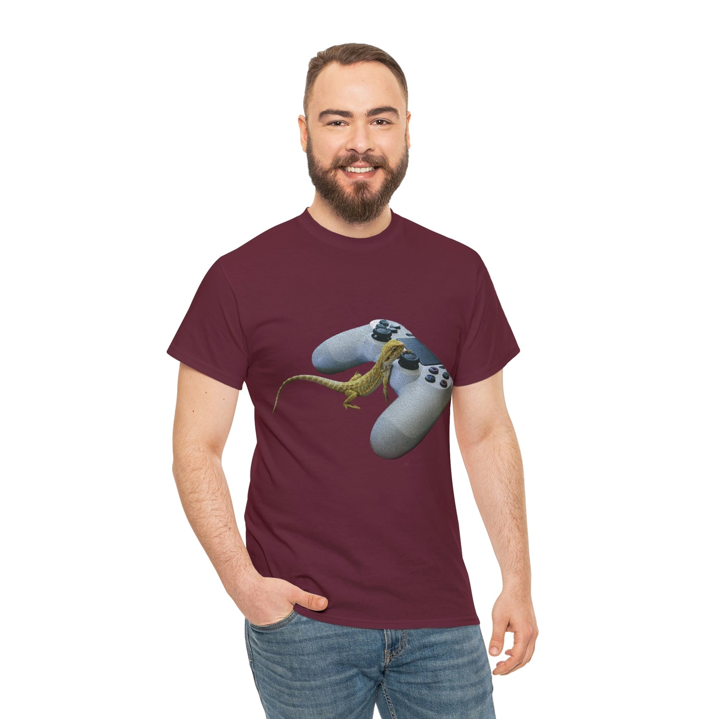 Gaming Gecko - Unisex Heavy Cotton Tee