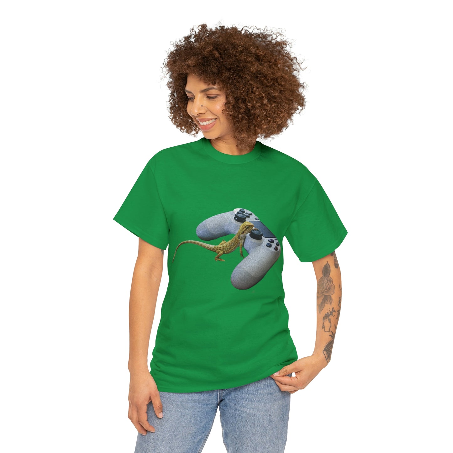 Gaming Gecko - Unisex Heavy Cotton Tee