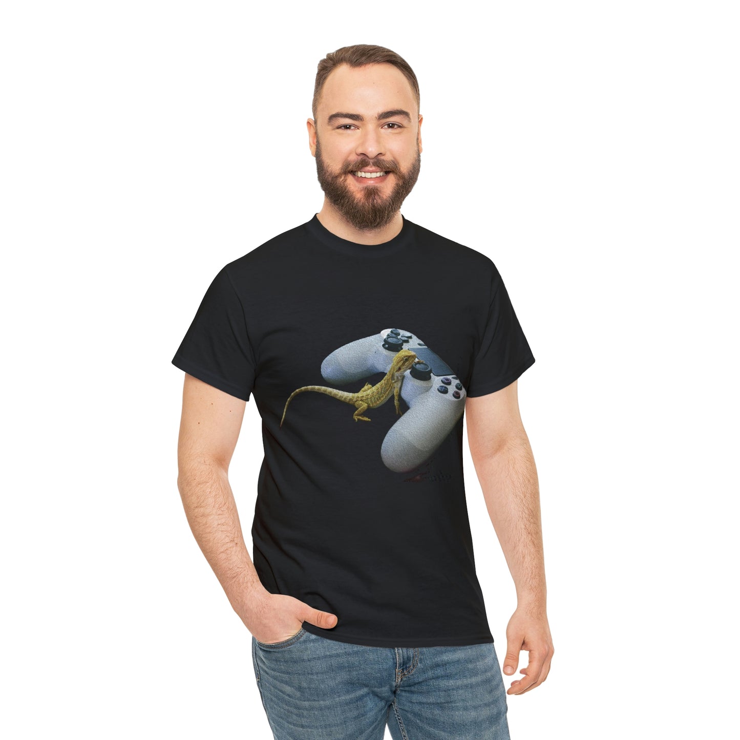 Gaming Gecko - Unisex Heavy Cotton Tee