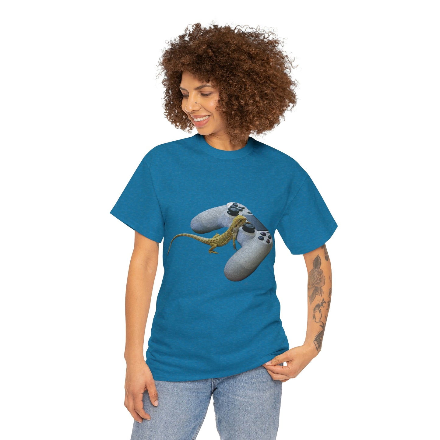 Gaming Gecko - Unisex Heavy Cotton Tee