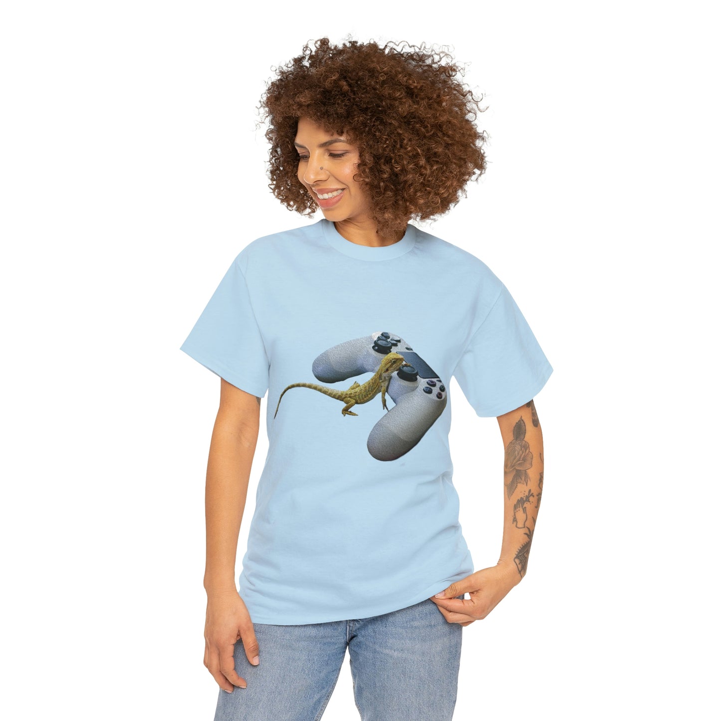 Gaming Gecko - Unisex Heavy Cotton Tee