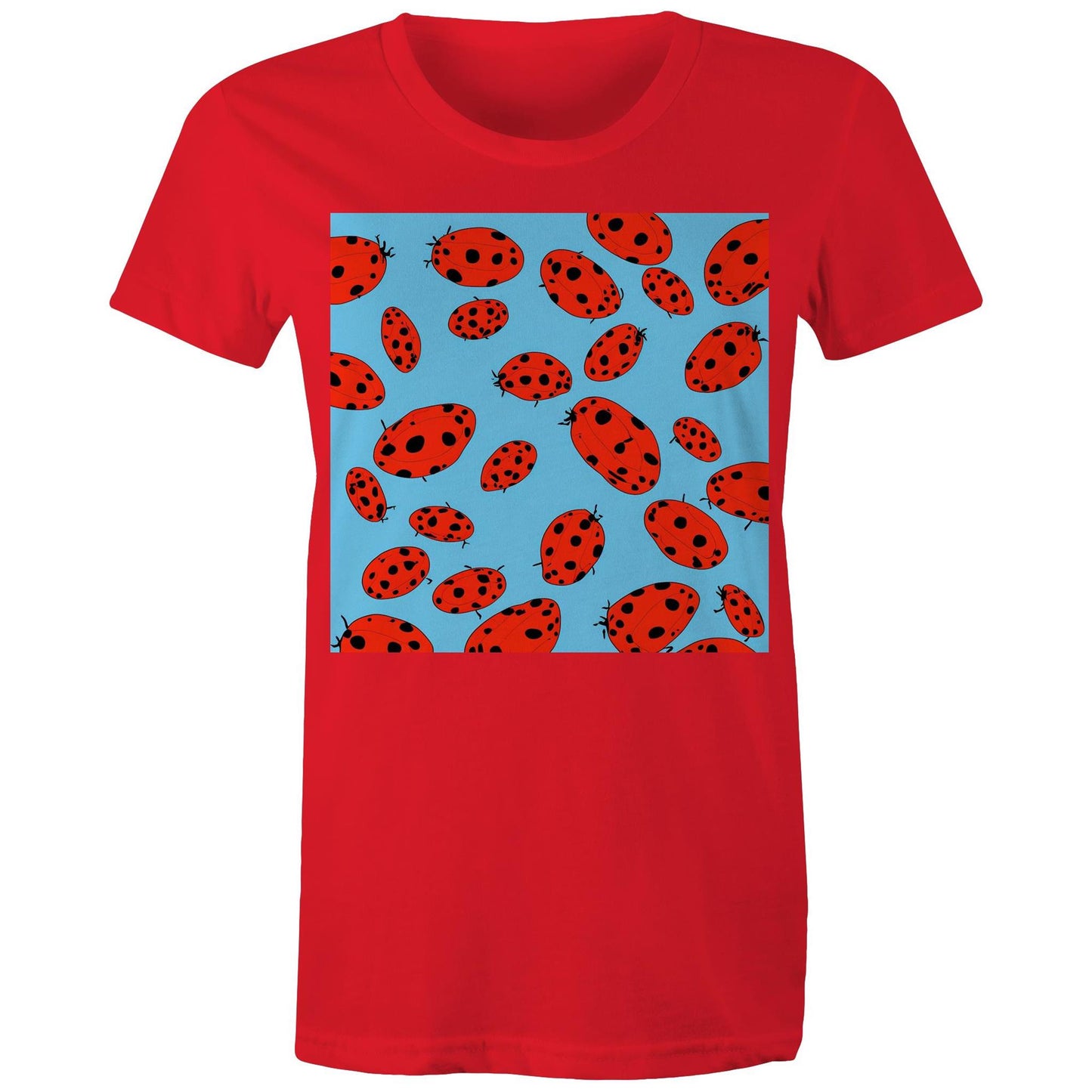 Swarm of ladybirds - Women's Maple Tee