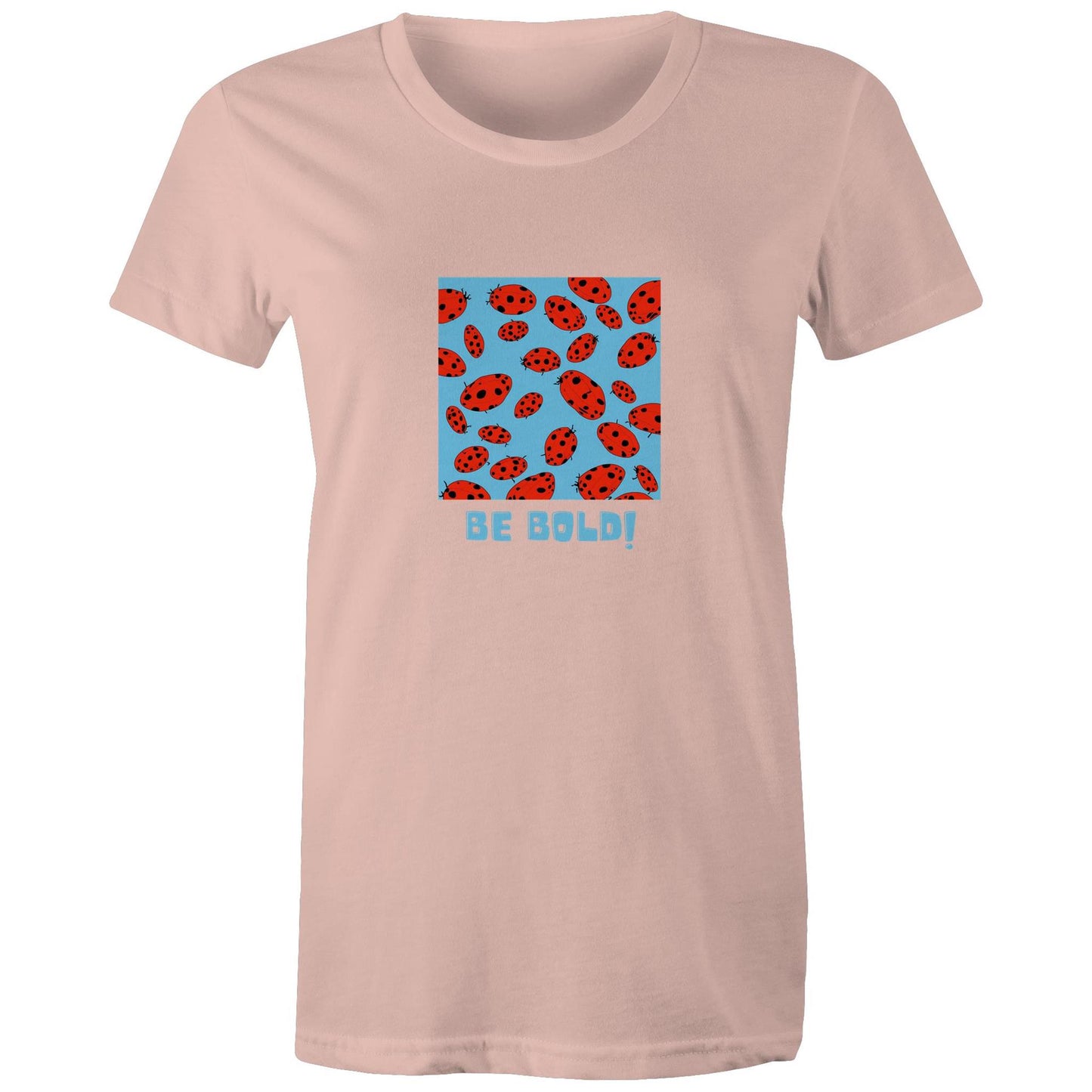 Swarm of ladybirds - Be Bold - Women's Maple Tee