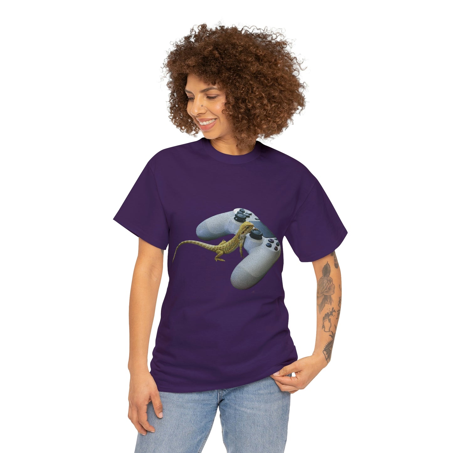 Gaming Gecko - Unisex Heavy Cotton Tee