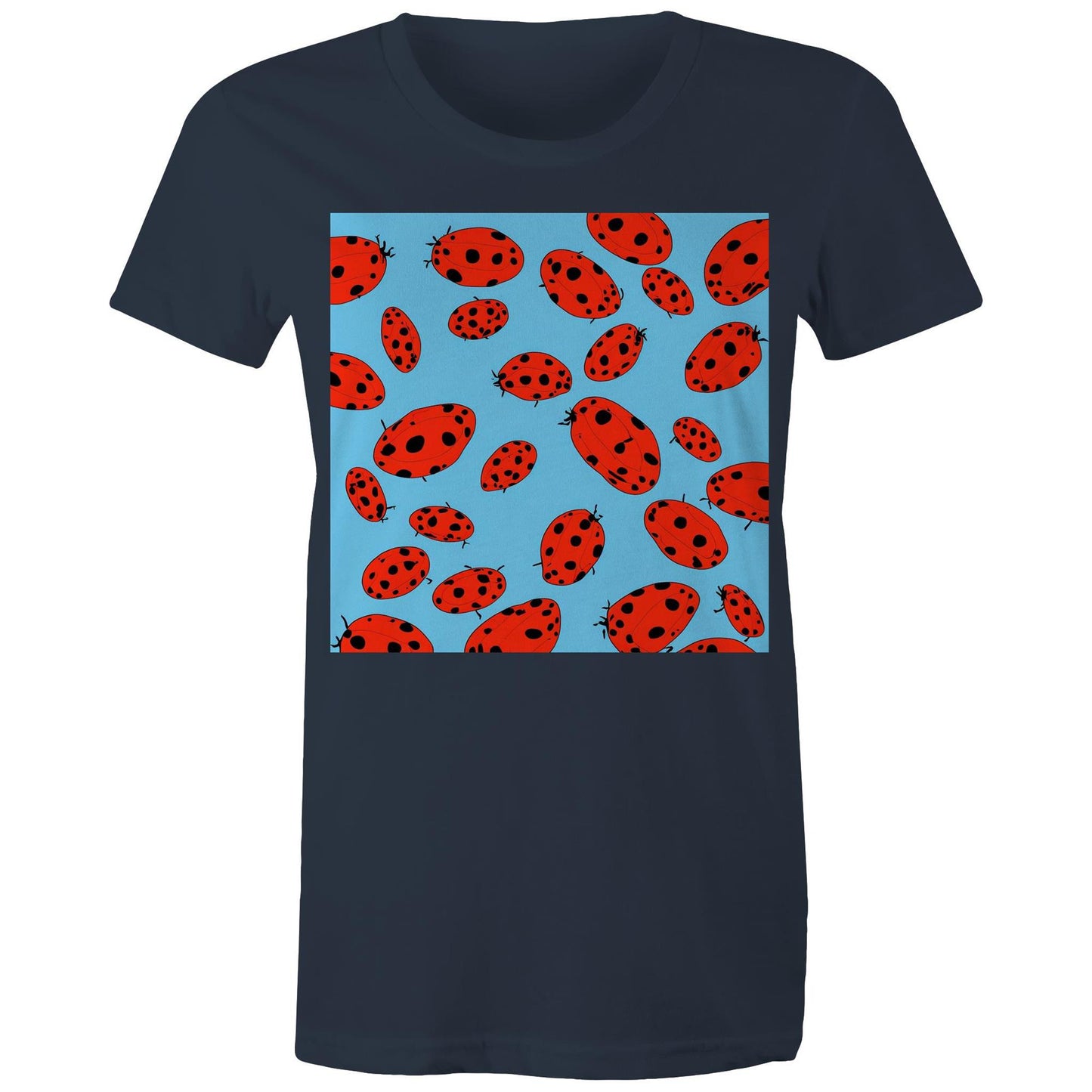 Swarm of ladybirds - Women's Maple Tee