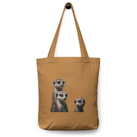 Meekats Cotton tote bag