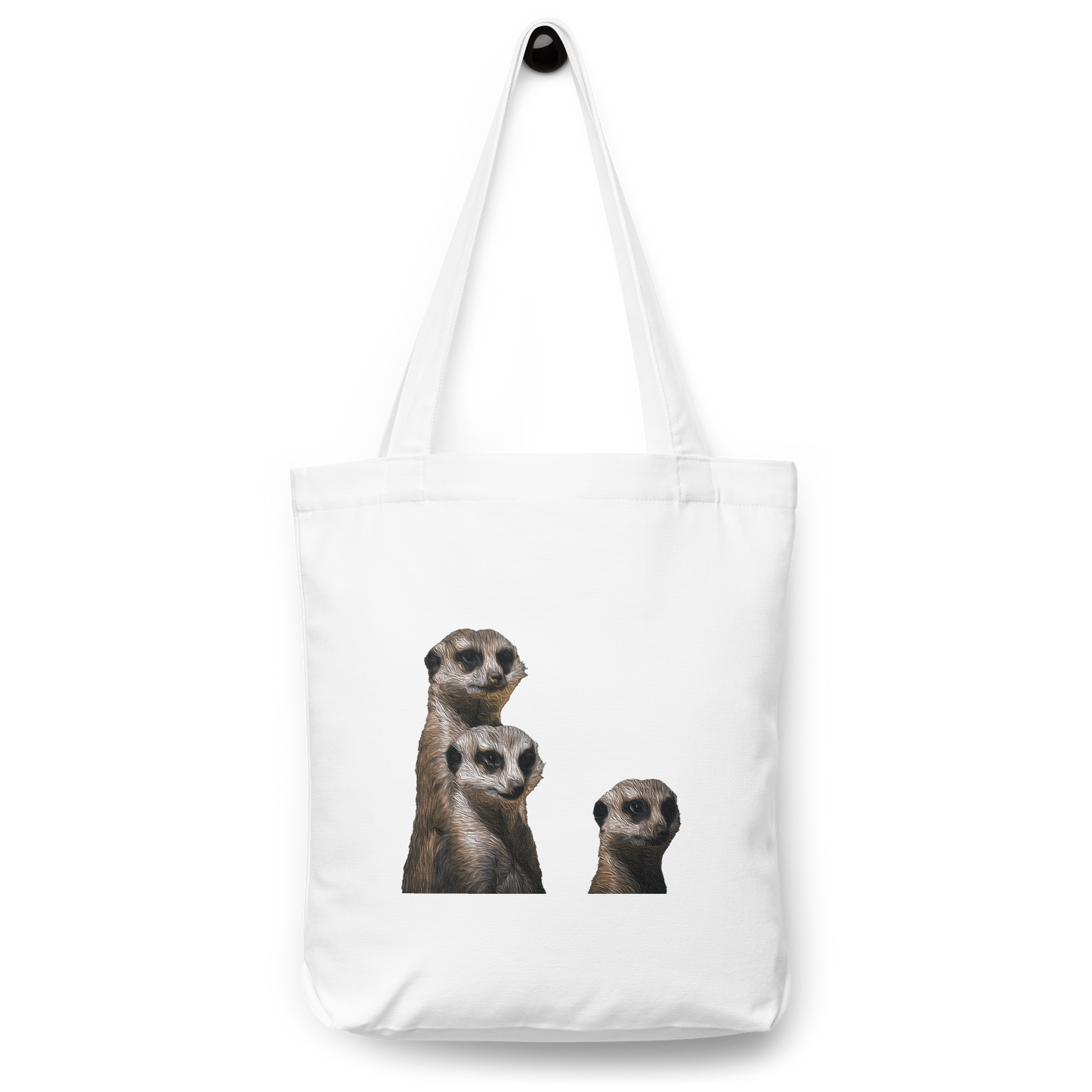 Meekats Cotton tote bag