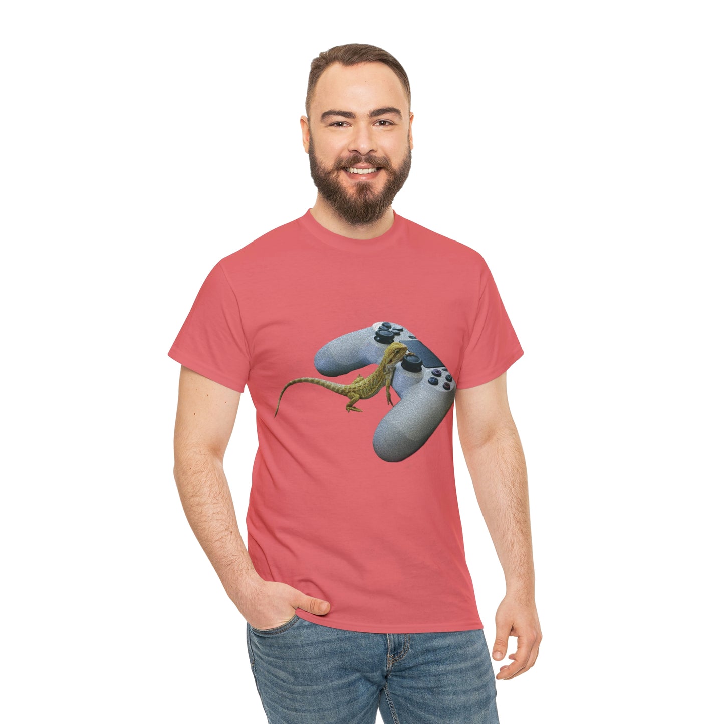 Gaming Gecko - Unisex Heavy Cotton Tee