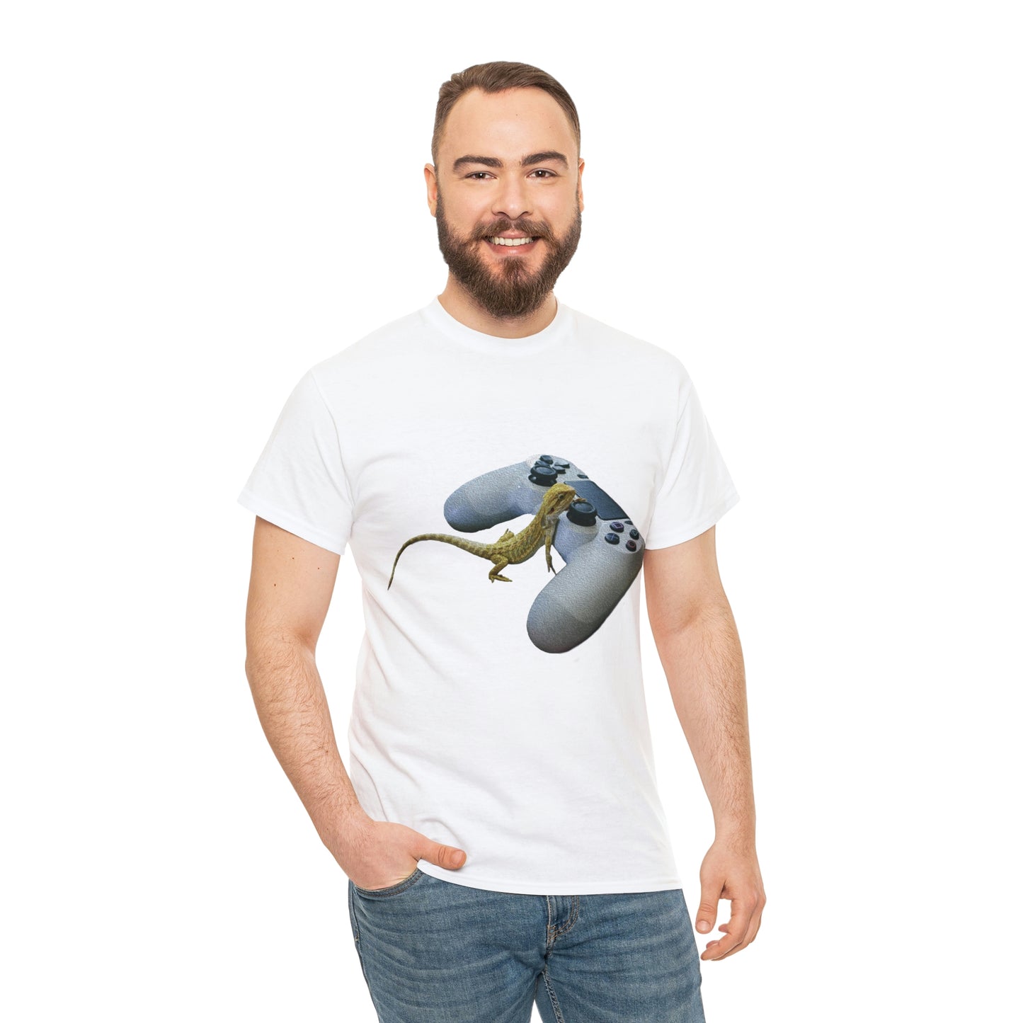 Gaming Gecko - Unisex Heavy Cotton Tee