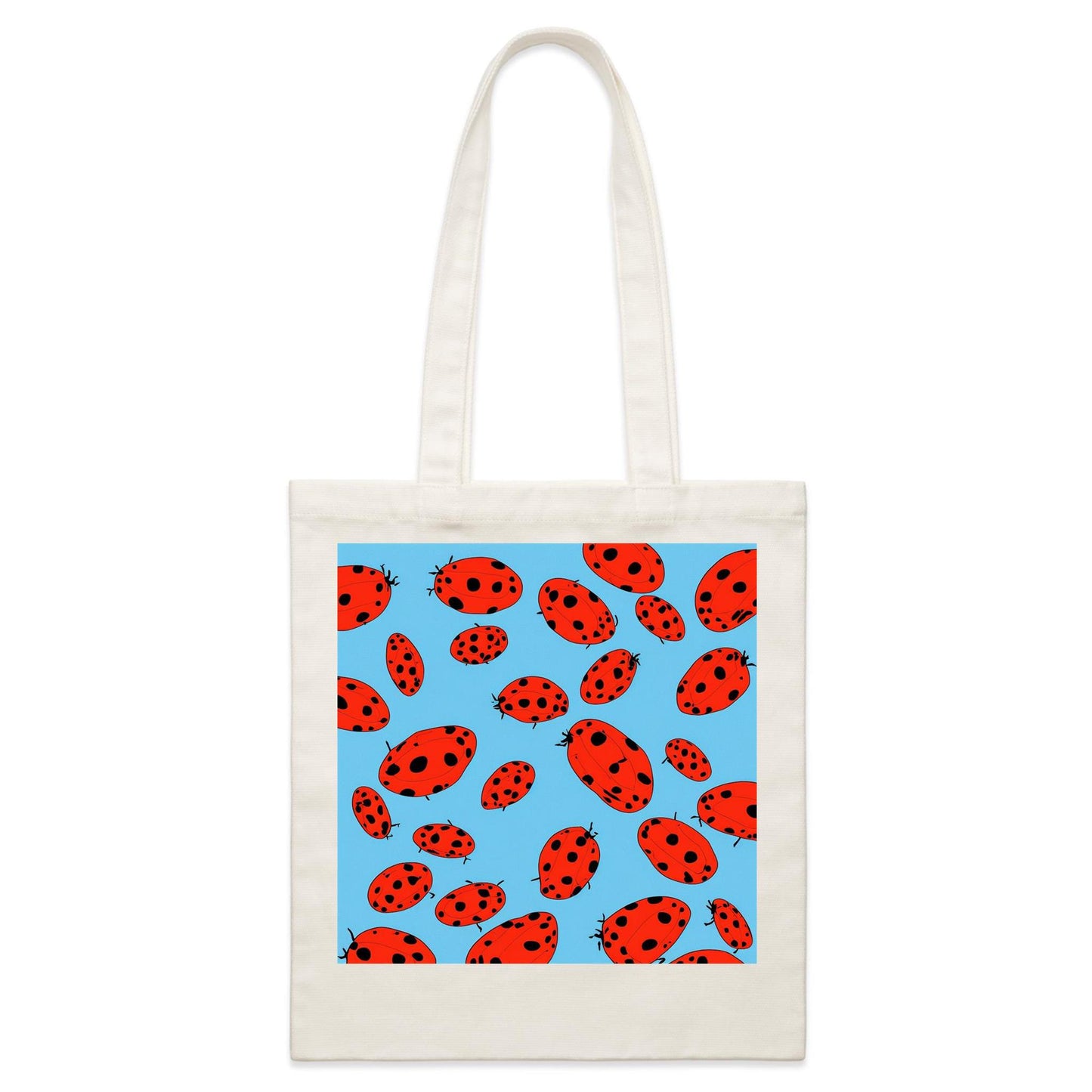 Ladybirds - Parcel Canvas Tote Bag