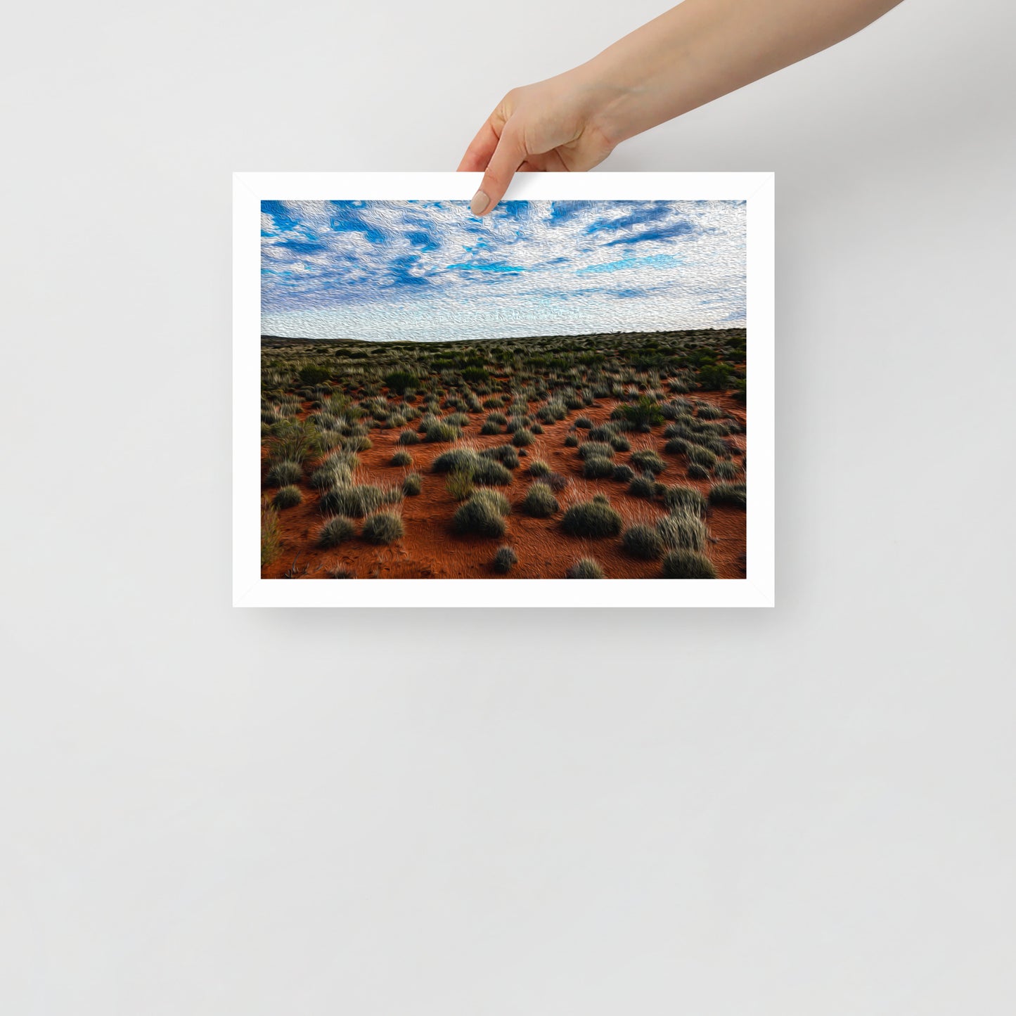 Simpson Desert - Framed poster