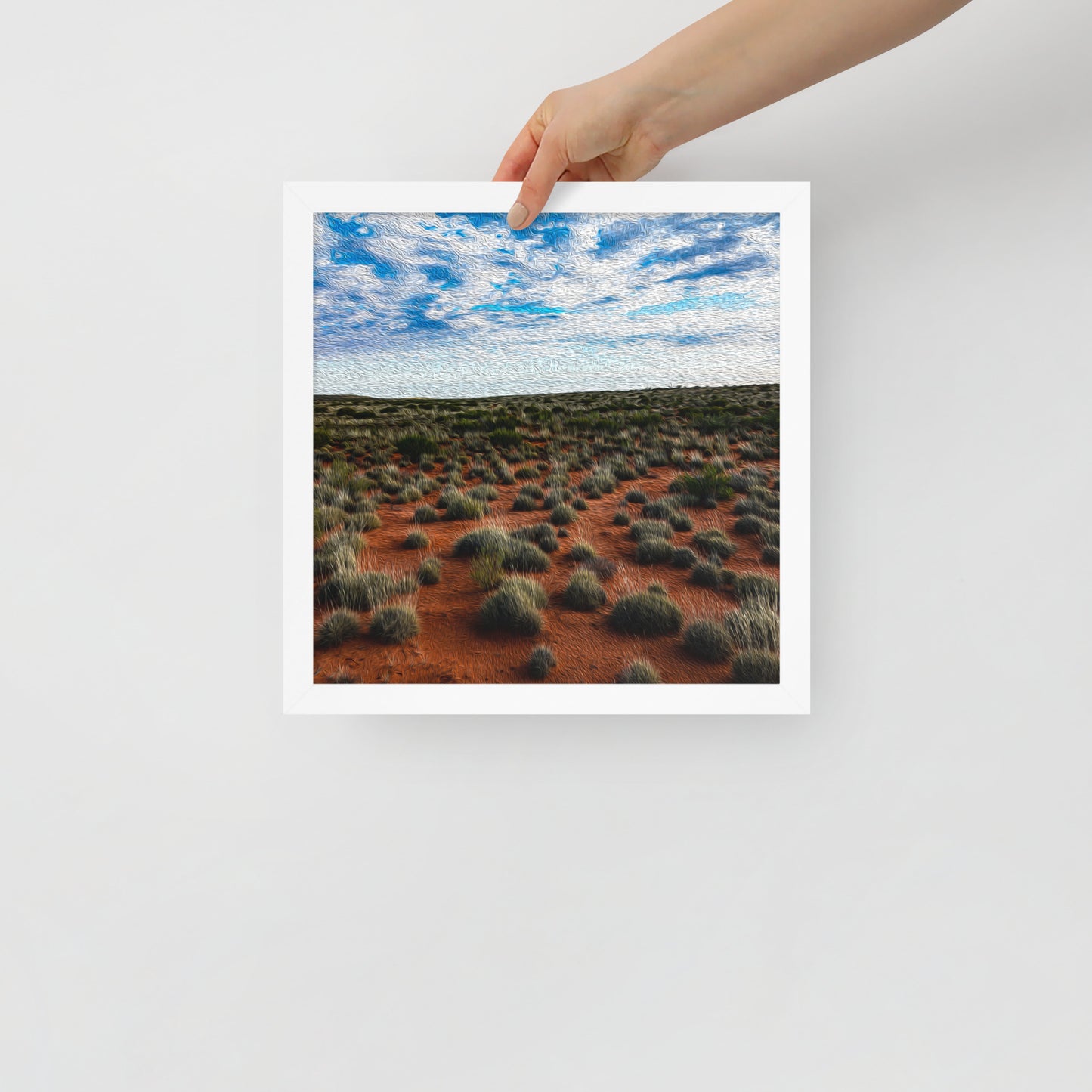 Simpson Desert - Framed poster