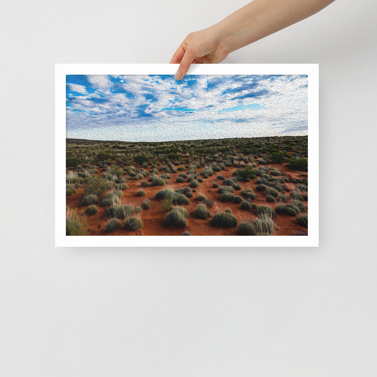 Simpson Desert - Framed poster