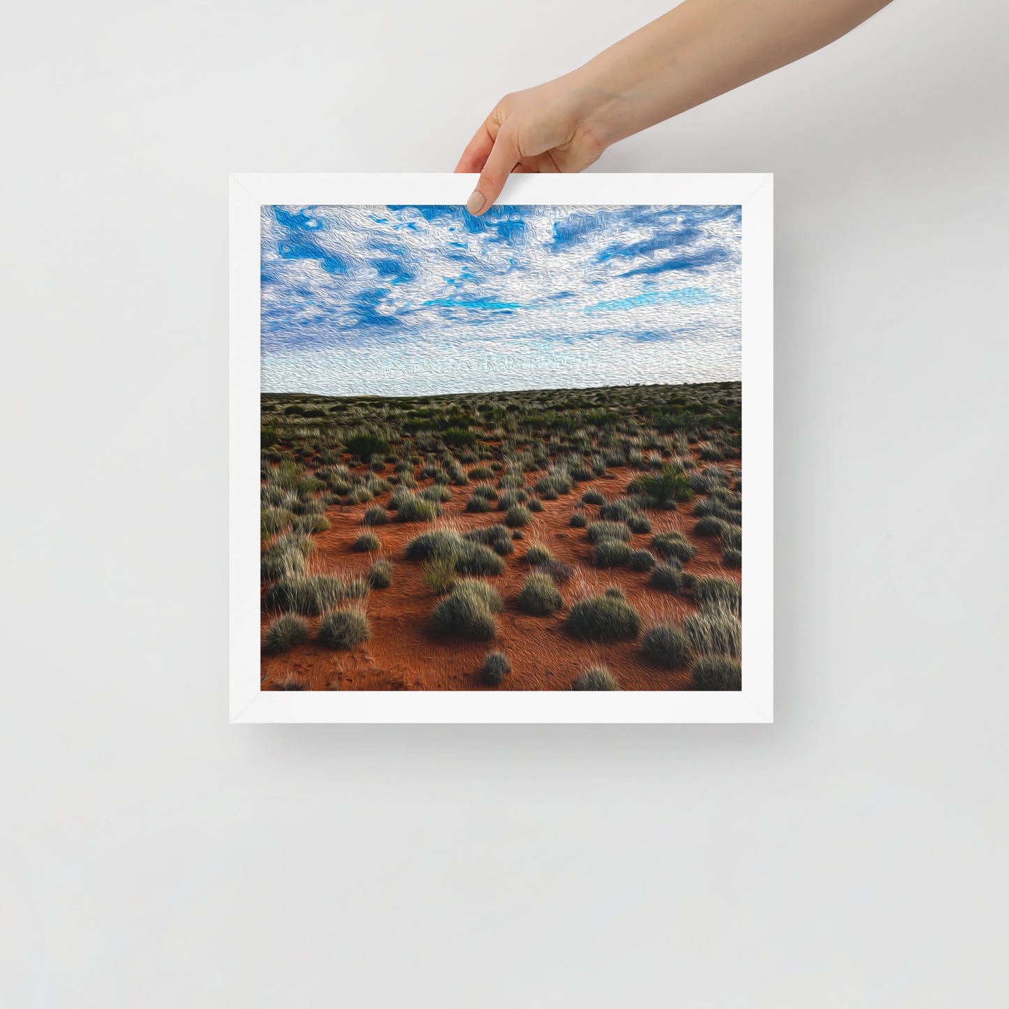 Simpson Desert - Framed poster