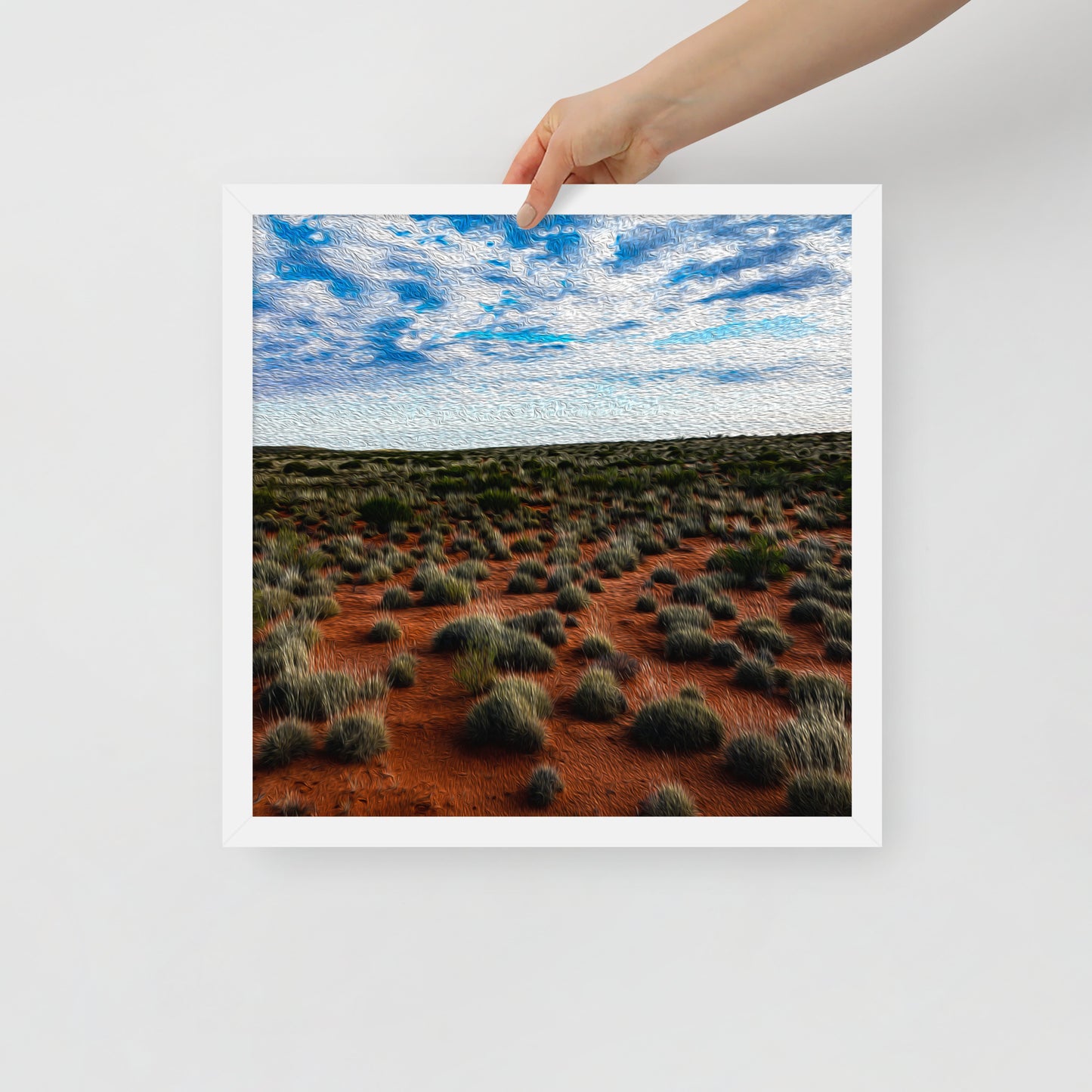 Simpson Desert - Framed poster