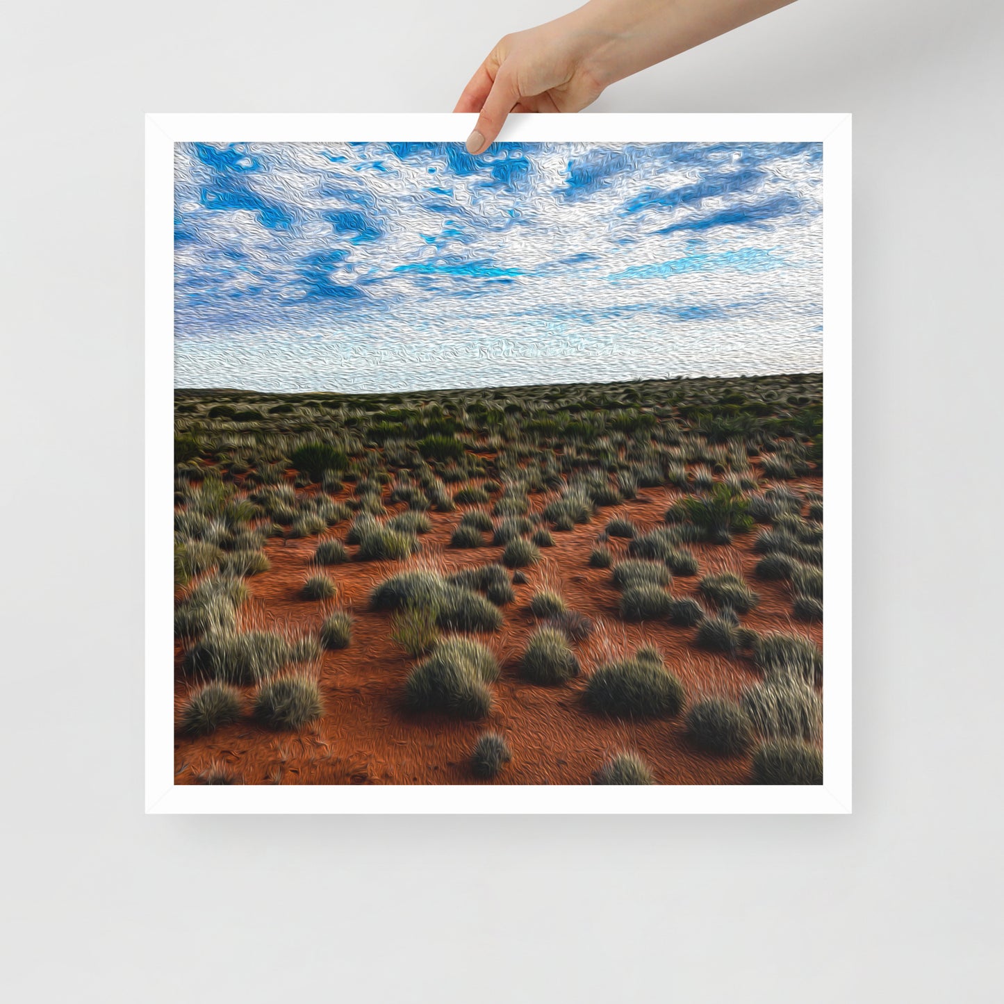 Simpson Desert - Framed poster