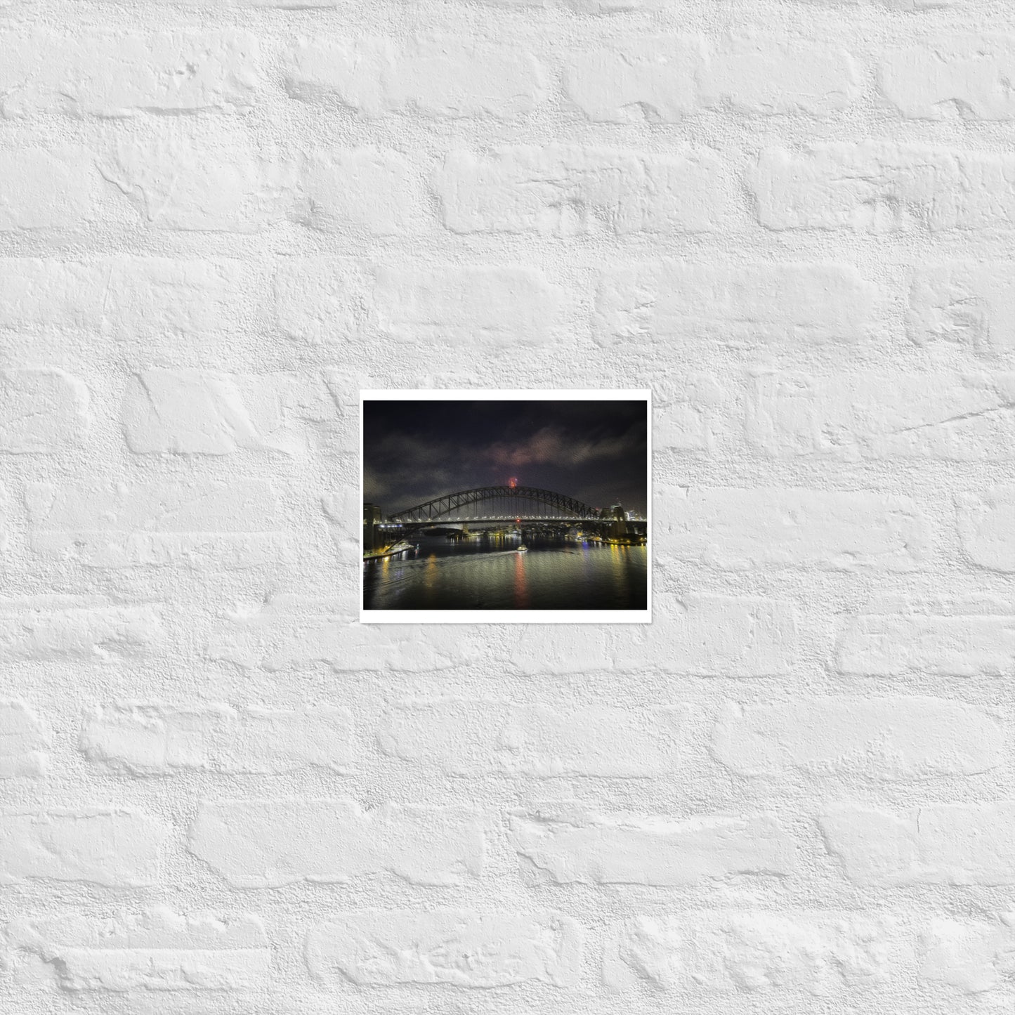 Sydney Harbour Bridge at Night - Poster