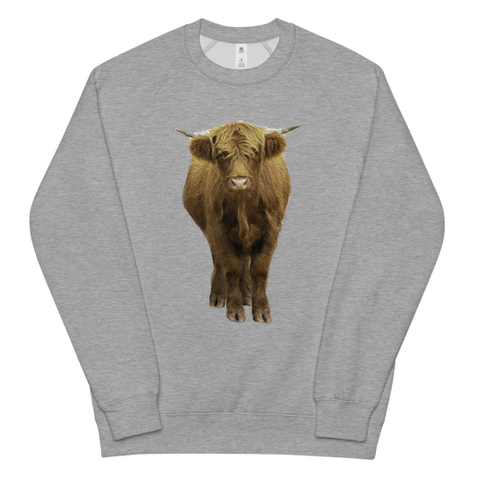 Cow - Unisex raglan sweatshirt